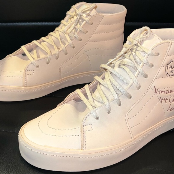 Sk8-hi Vivienne Westwood Anglomania Postcard In Letter/veggie Tan - Picture 3 of 8